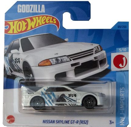 Машинка Hot Wheels Nissan Skyline GT-R (R32) / HW J-IMPORTS / Хот Вилс #1