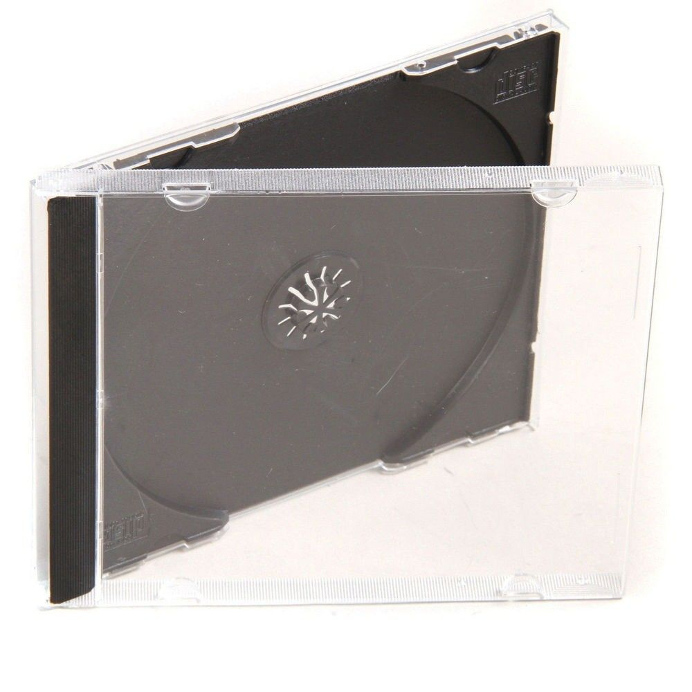 Коробка футляр для 1 CD диска (Jewel case, 10 мм на 1 диск) #1