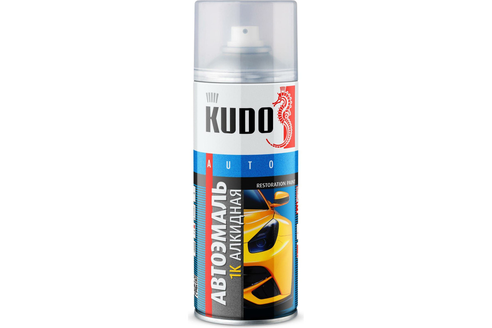 Автомобильная ремонтная эмаль KUDO Ford Focus frozen white 520 мл 42000 11605197  #1