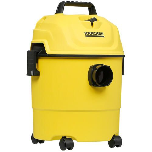 Строительный пылесос Karcher WD 1 Classic 1200 Вт, 15 л, влажная уборка, выдув, 3.9 кг  #1