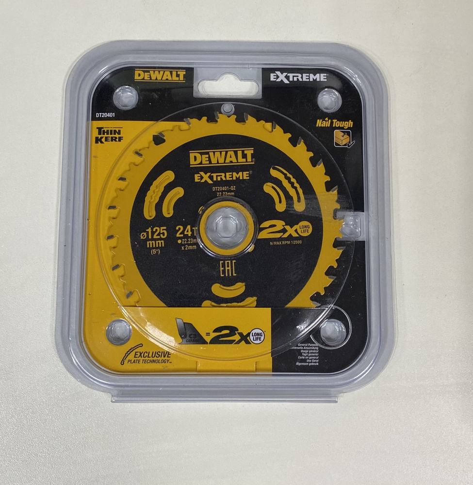 DeWalt Диск пильный 125 x 22.23; 24  зуб. #1