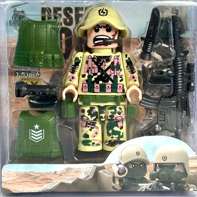 A Конструктор minifigures Army Team Soldiers, фигурка Армия Солдаты 8 см.  #1