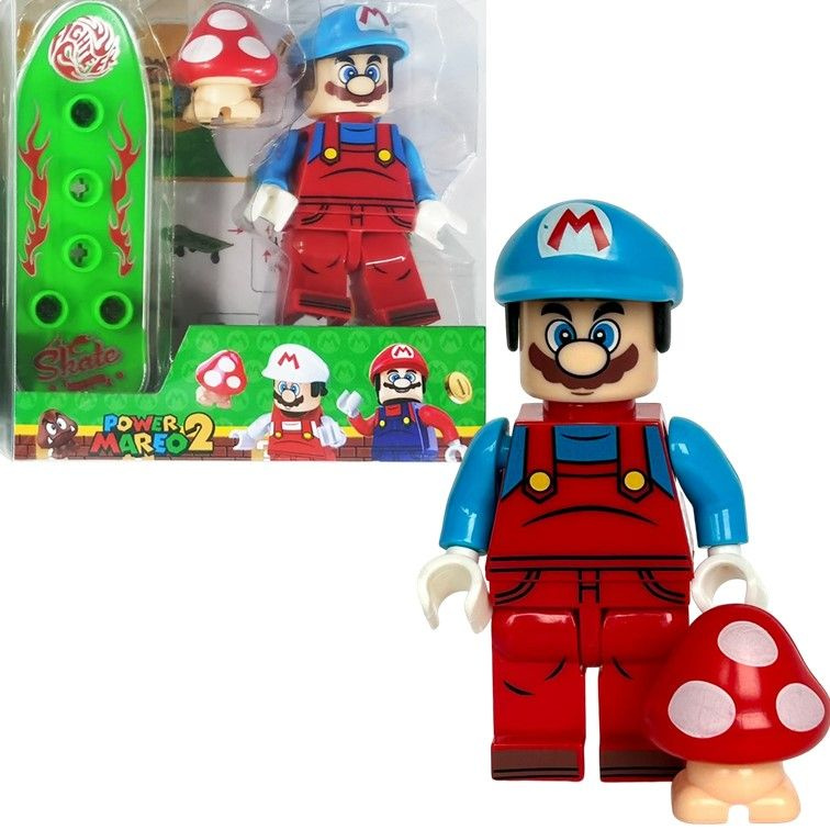 32C Конструктор minifigures Super Mario, фигурка Супер Марио 8 см. #1