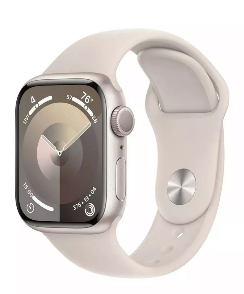 luxeshop Умные часы Apple Watch 9, 45mm, Золотой #1