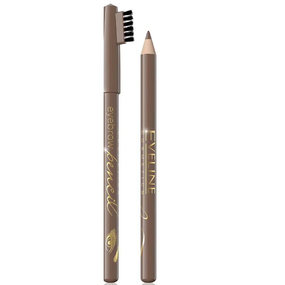 Eveline Cosmetics Карандаш для бровей контурный серии Eyebrow pencil, тон Light brown, 1.4 г  #1