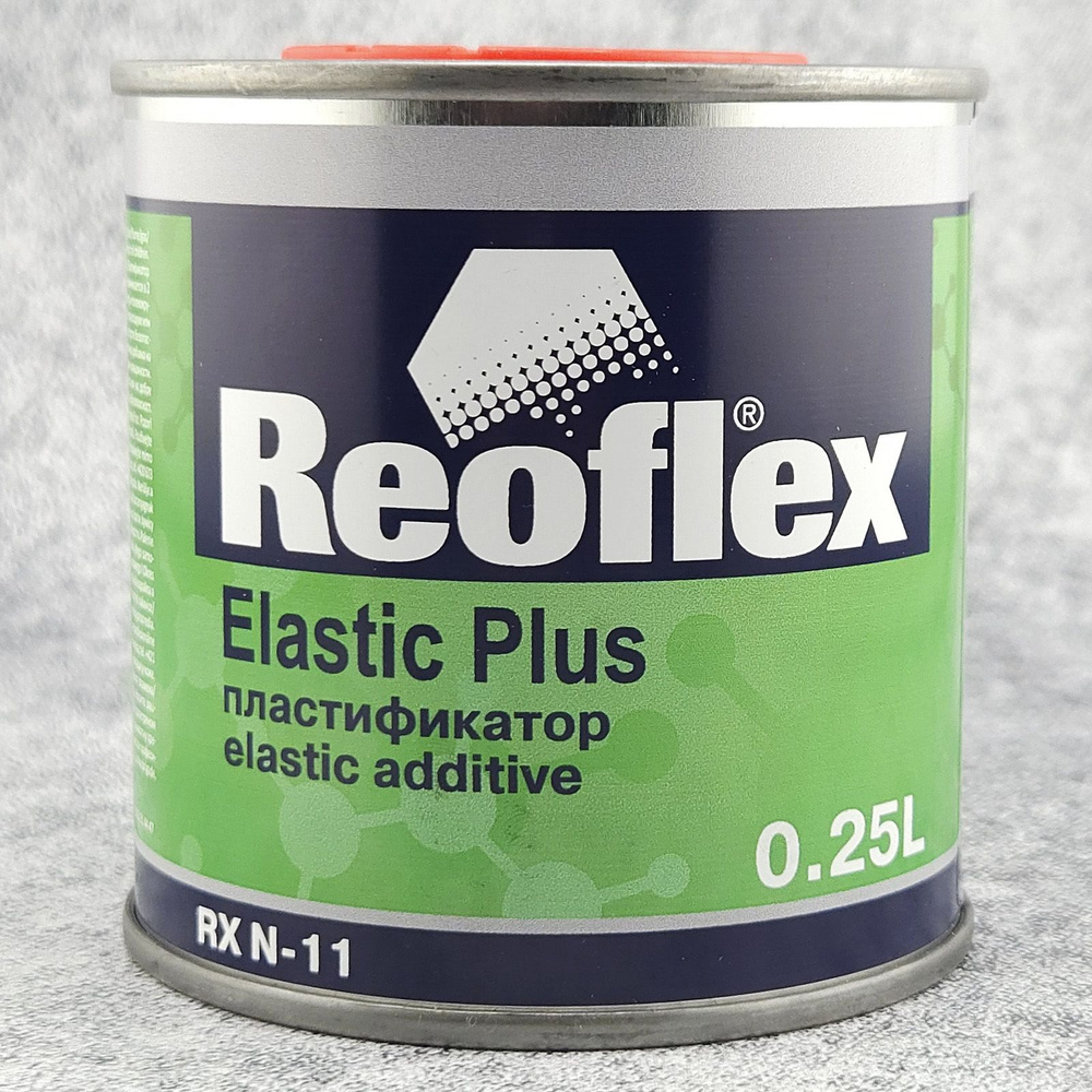 Пластификатор REOFLEX Elastic Plus для улучшения эластичности акриловых лаков и грунтов, банка 250 мл., #1