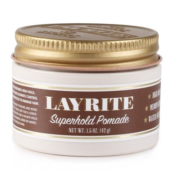 Layrite Super Hold Pomade - Помада для укладки волос сильной фиксации 42 гр  #1