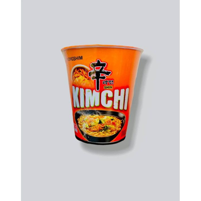 Лапша быстрого приготовления Кимчи Рамен Nongshim, стакан 75 гр*2 шт  #1