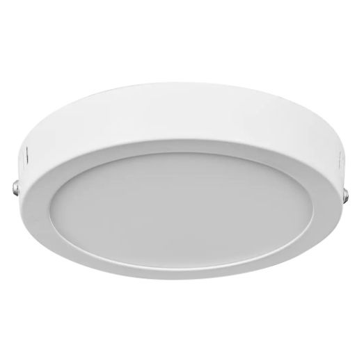 Светильник настенно-потолочный светодиодный Inspire НПС 12 Вт IP40 круг нейтральный белый свет цвет белый #1