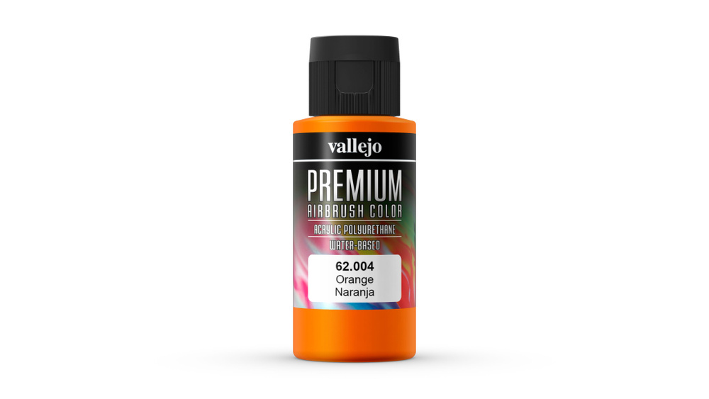 Краска для аэрографа Vallejo Premium/ оранжевый (арт.62004) #1