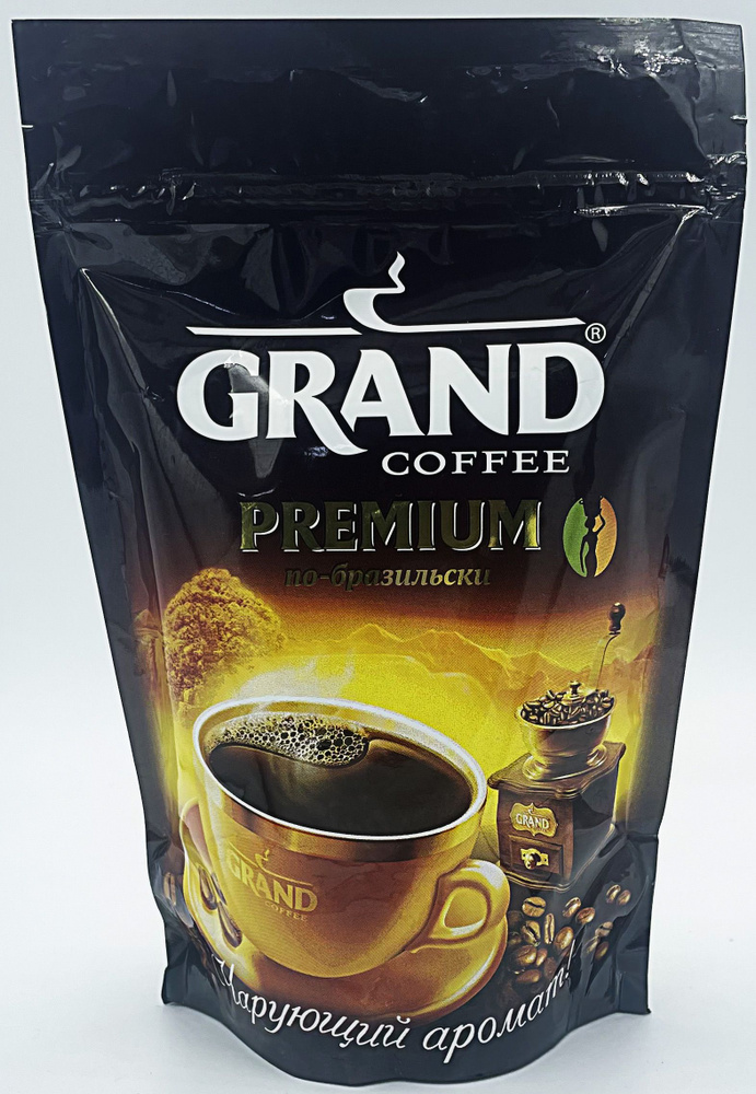 Кофе Гранд Премиум м/у 95г растворимый гранулированный Grand Premium  #1