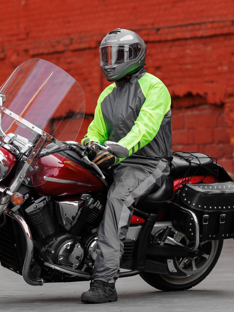 Мотодождевик motorcycle jacket M #1