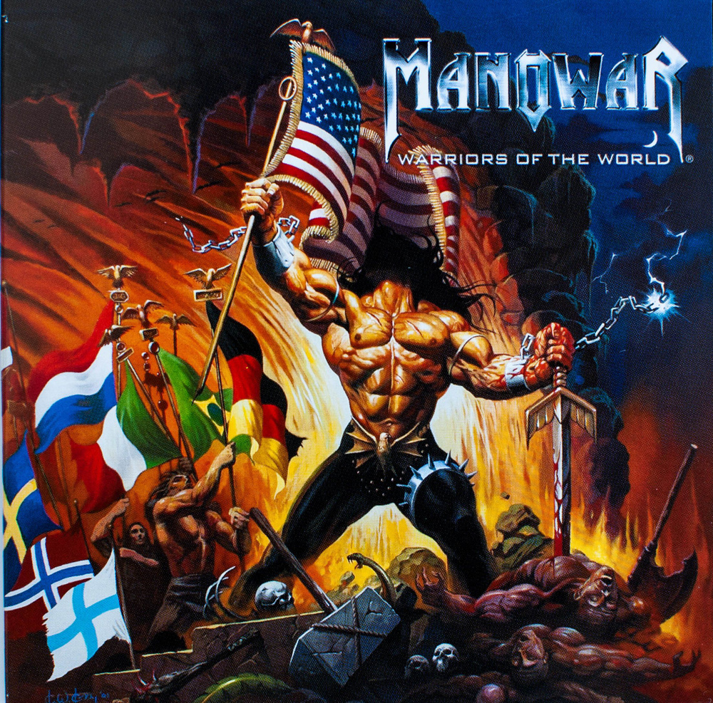 Manowar - Warriors Of The World Аудио CD Лицензия #1