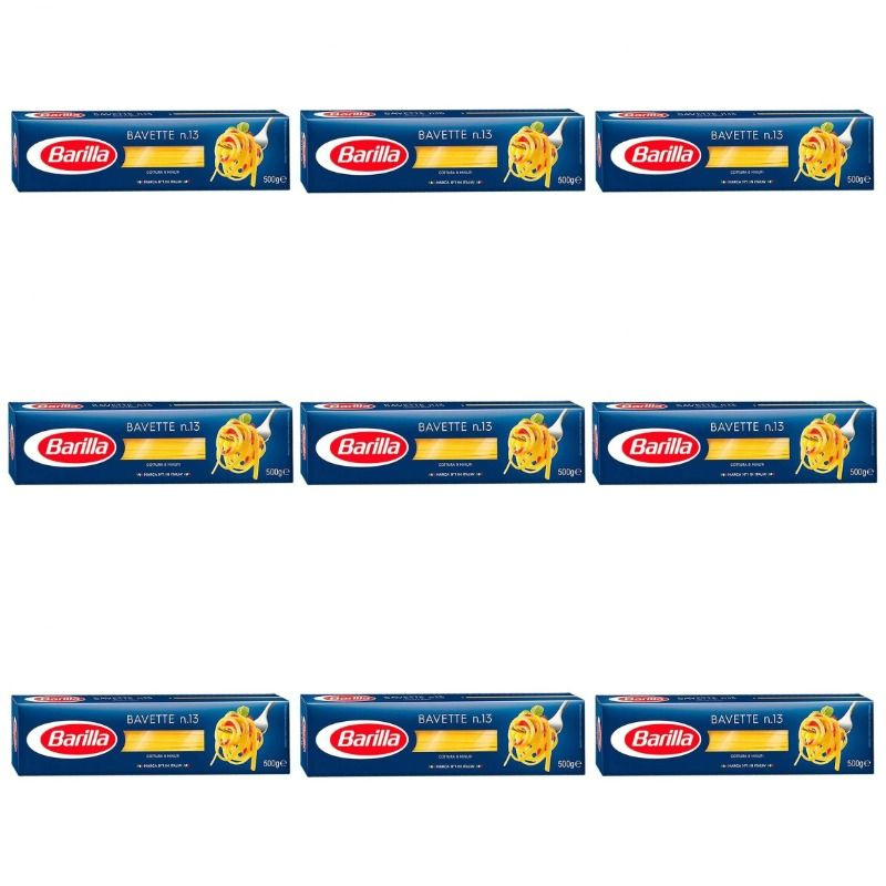 Barilla Макаронные изделия спагетти Capellini n.1, из твёрдых сортов пшеницы, 450 г, 9шт  #1