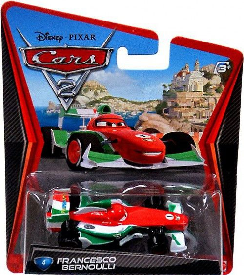 Гоночная машина Mattel Cars Francesco Bernoulli 1:55, 7 см #1