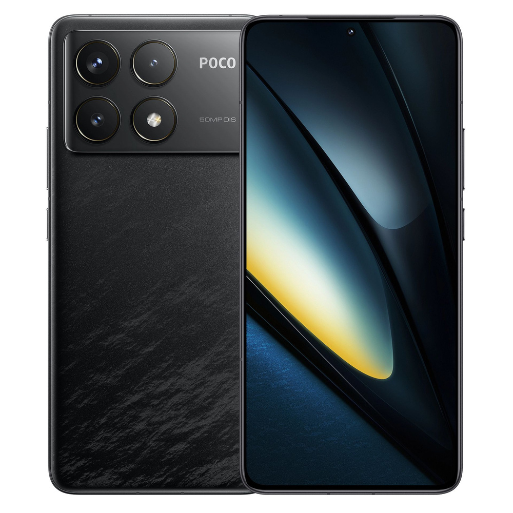 Poco Смартфон F6 Pro 12/512 ГБ, черный #1