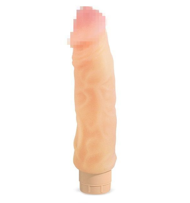 Виброфаллос с ярко выраженным рельефом X5 HARD ON VIBRATING 9INCH DILDO - 22,8 см, Blush Novelties  #1