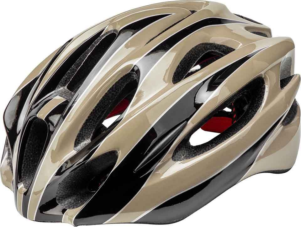 Шлем защитный FSD-HL008 (in-mold) золотистый, размер L (item:110) #1