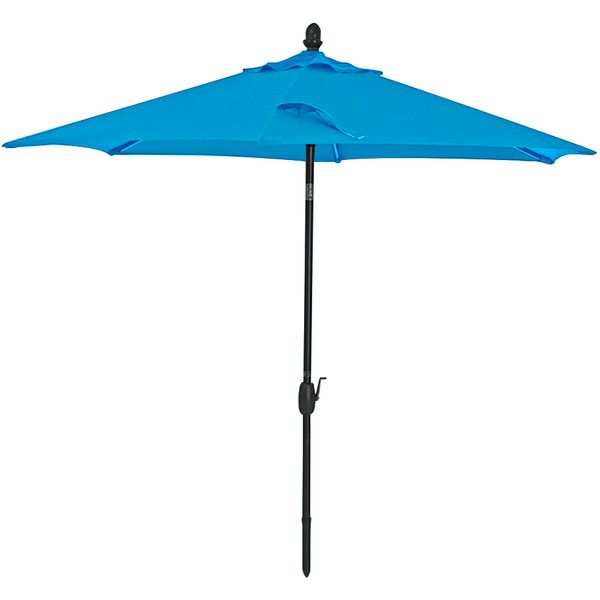 Зонт пляжный Weekemp Сардиния d2,0м, стойка d25мм, полиэстер 170г, синий, HT-BU81  #1