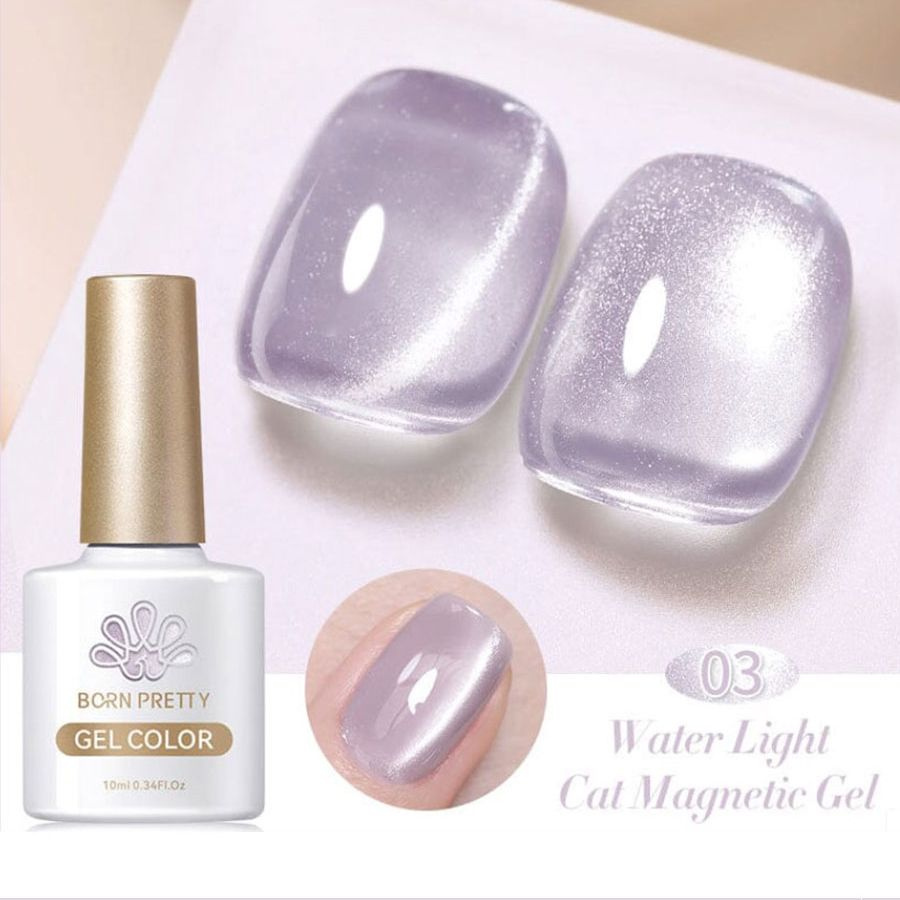 Born Pretty, Water Light Cat Magnetic Gel- магнитный гель-лак кошачий глаз WL-03, 10 мл  #1