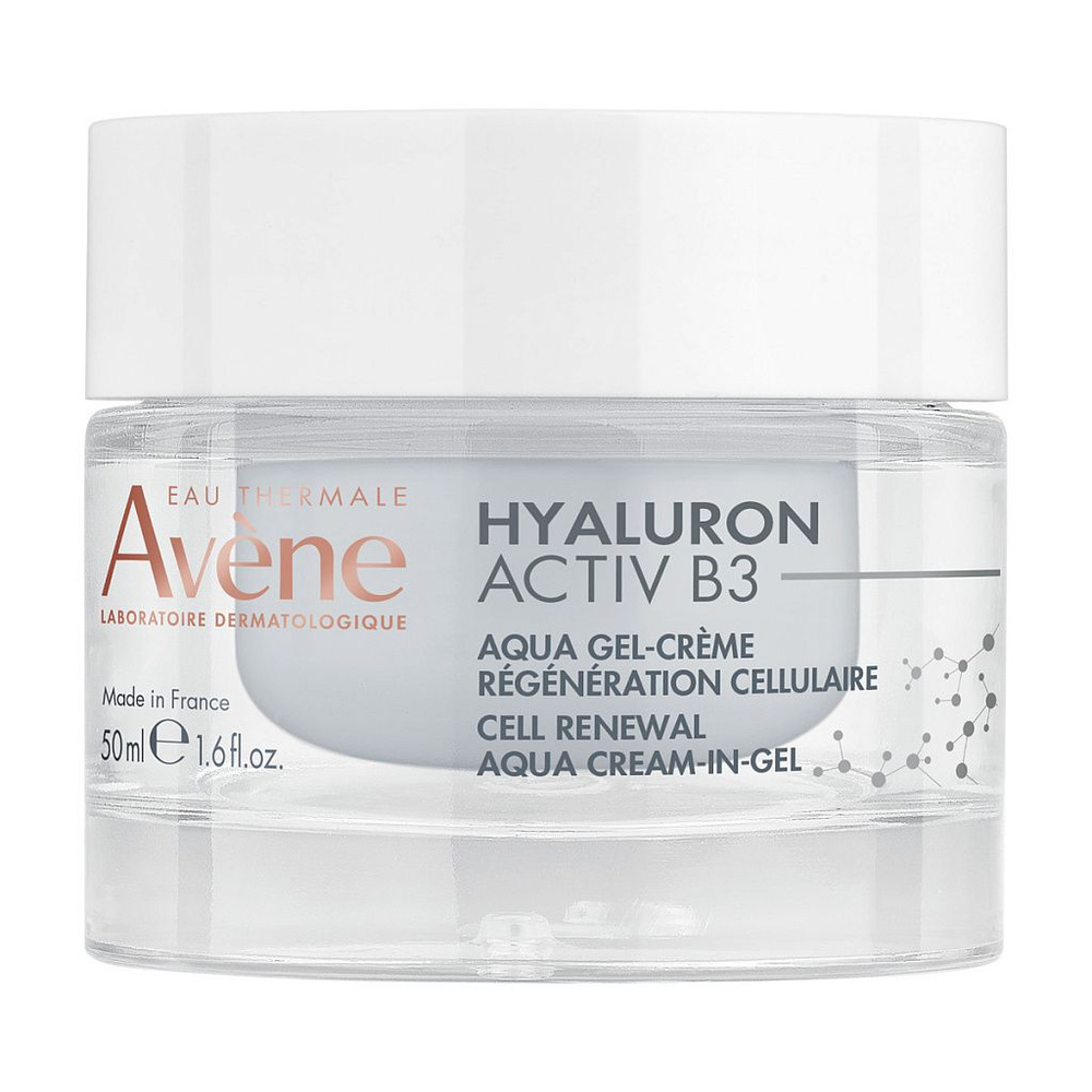 AVENE Регенерирующий, увлажняющий дневной аква-гель крем 2 в 1 Hyaluron Activ B3, 50 мл  #1