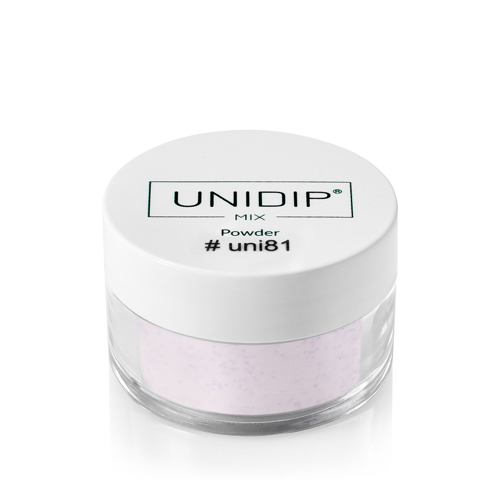 UNIDIP #uni81 Дип-пудра для покрытие ногтей без УФ 14 г #1