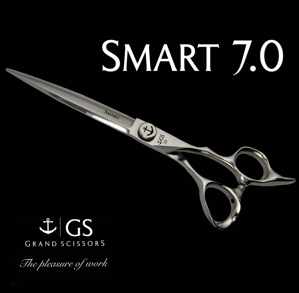 Профессиональные парикмахерские ножницы 7.0 из японской стали GS Smart  #1