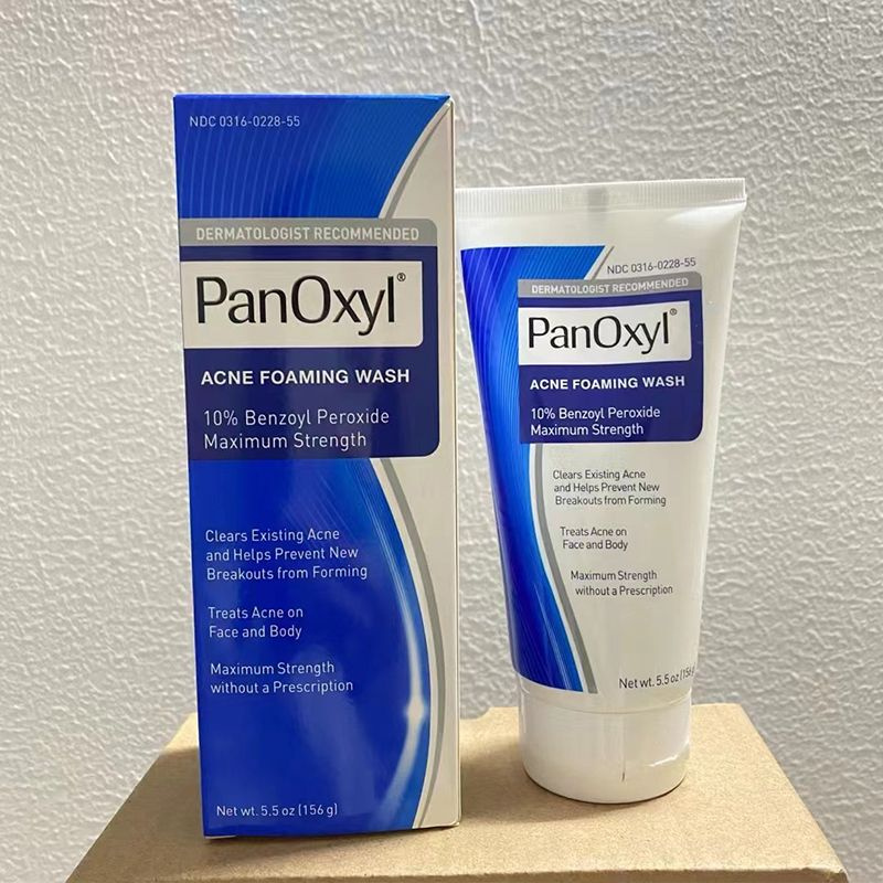 Пенка для умывания PanOxyl Acne, 10% перекись бензоила, для всех типов кожи, 156 г  #1