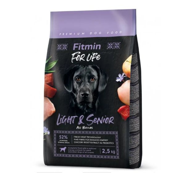 Корм для собак Fitmin For Life Light & Senior 2.5 кг #1