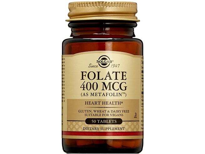 Фолиевая кислота Solgar Folate 400 mcg (as Metafoline) #1