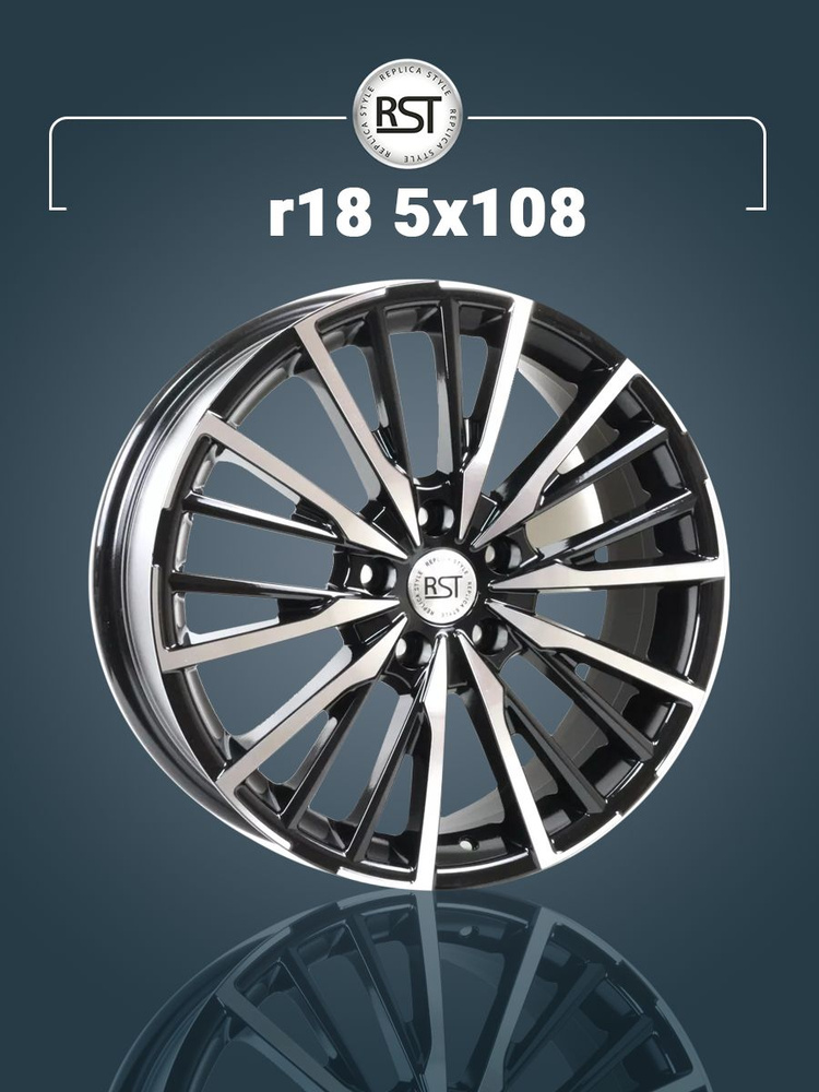 RST R178 Колесный диск Литой 18x7" PCD5х108 ET36 D65.1 #1