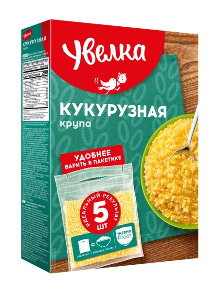 Крупа кукурузная Увелка 5*80 Ресурс кор, 400 г #1