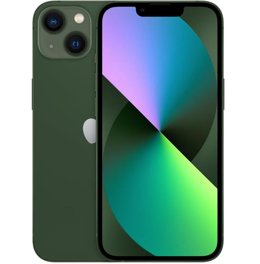 Apple Смартфон iPhone 13. 4/128 ГБ, зеленый #1