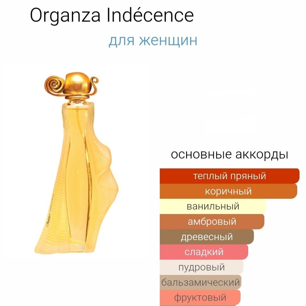 Духи Organza Indecence 10 мл #1