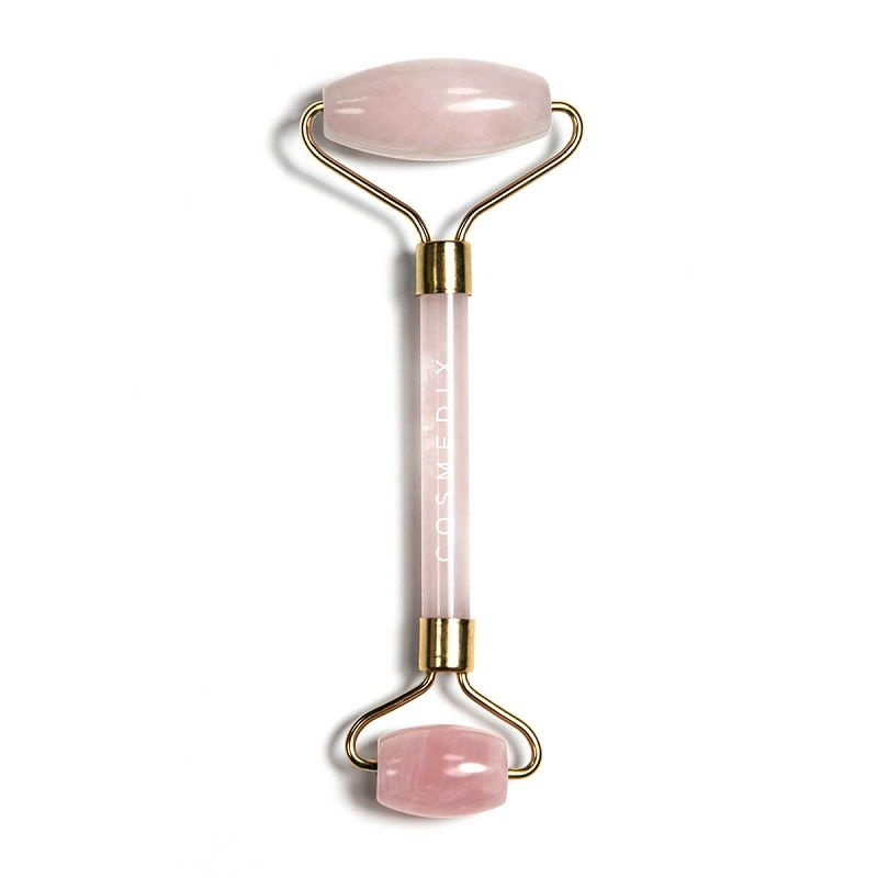 Cosmedix Rose Quartz Crystal Facial Roller, Роликовый массажер для лица из розового кварца 1 шт  #1