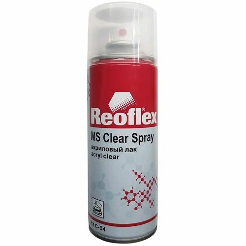 REOFLEX Акриловый лак MS аэрозоль MS Clear Spray RX C-04 (прозрачный) #1