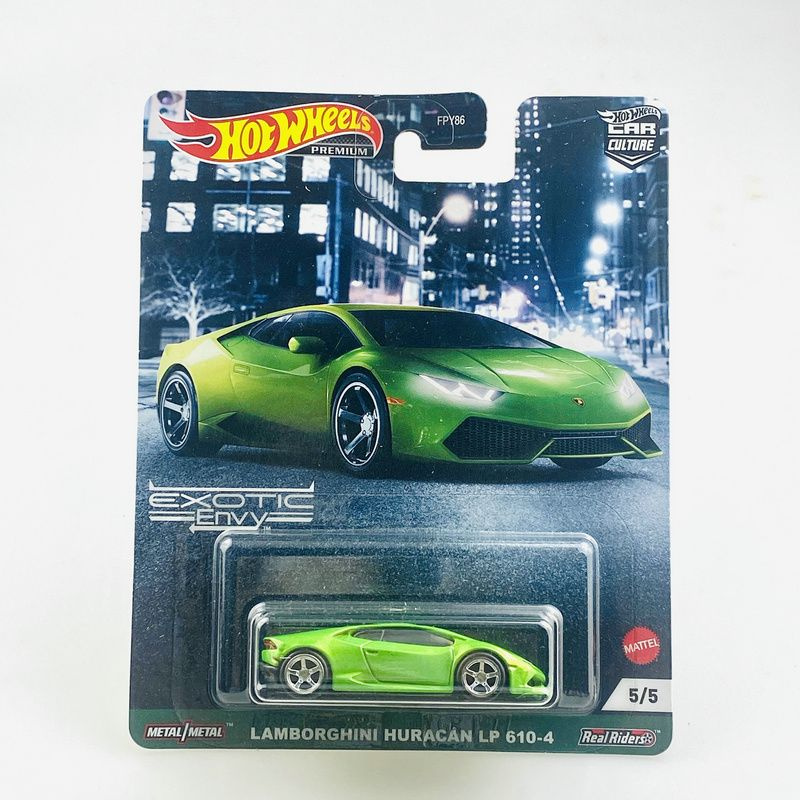 Машинка Hot Wheels Спортивные автомобили LAMBORGHINI HURACAN LP 610-4 #1