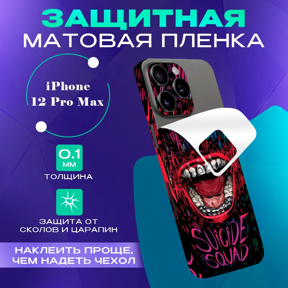 Гидрогелевая пленка на iPhone 12 Pro Max на заднюю панель #1