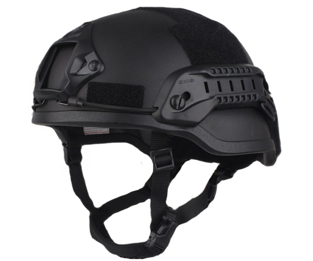 Шлем тактический EmersonGear ACH MICH 2002 Helmet-Special action ver. (Black) #1