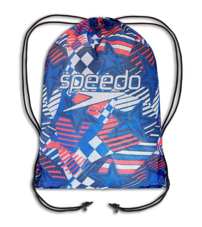 Мешок-рюкзак для аксессуаров Speedo Printed Mesh Bag (35 л) #1