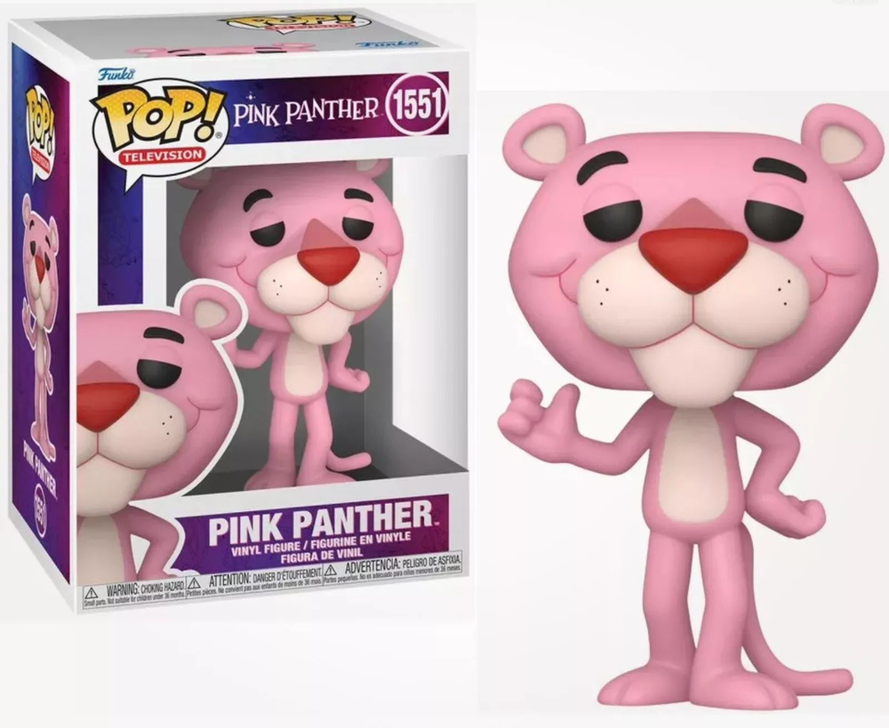 Фигурка Funko Pop! Pink Panther Smiling (Фанко Поп Розовая Пантера) #1