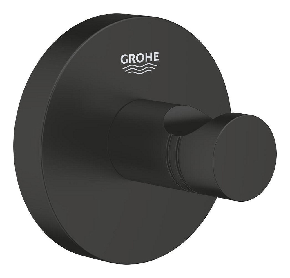 Крючок GROHE Essentials, матовый черный (1024602430) #1