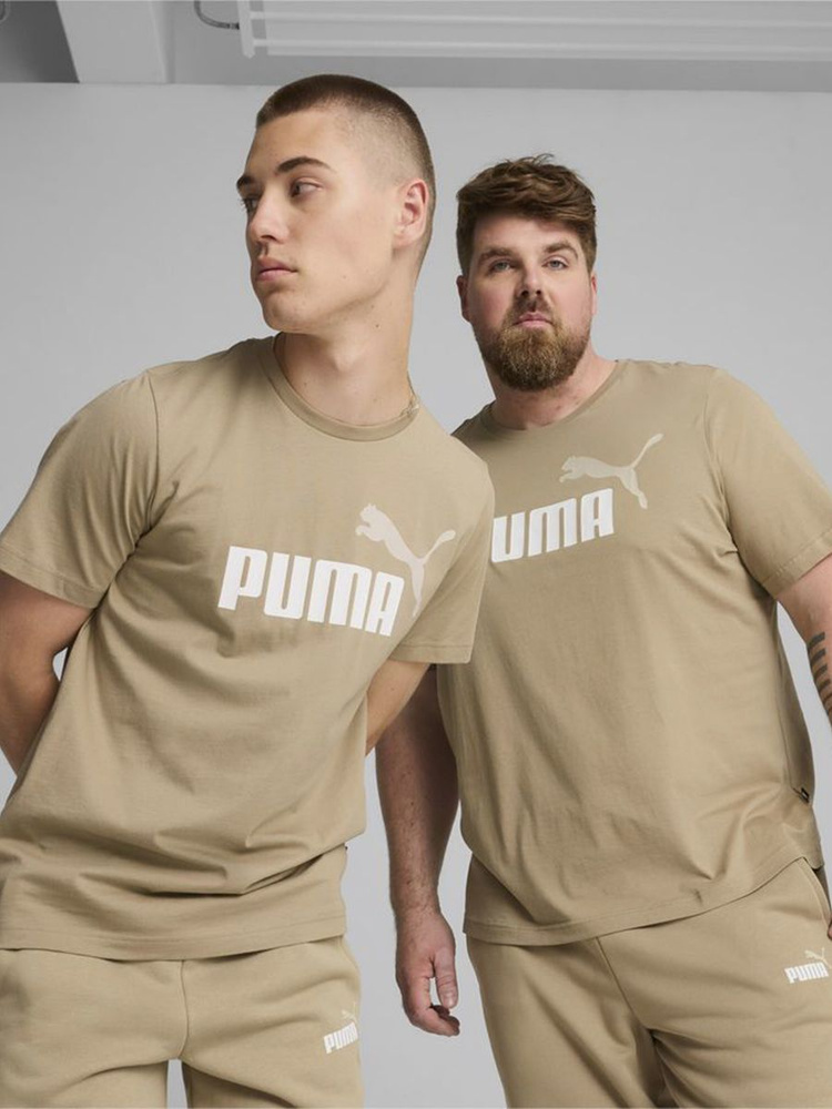 Футболка PUMA Ess+ 2 Col Logo Tee #1