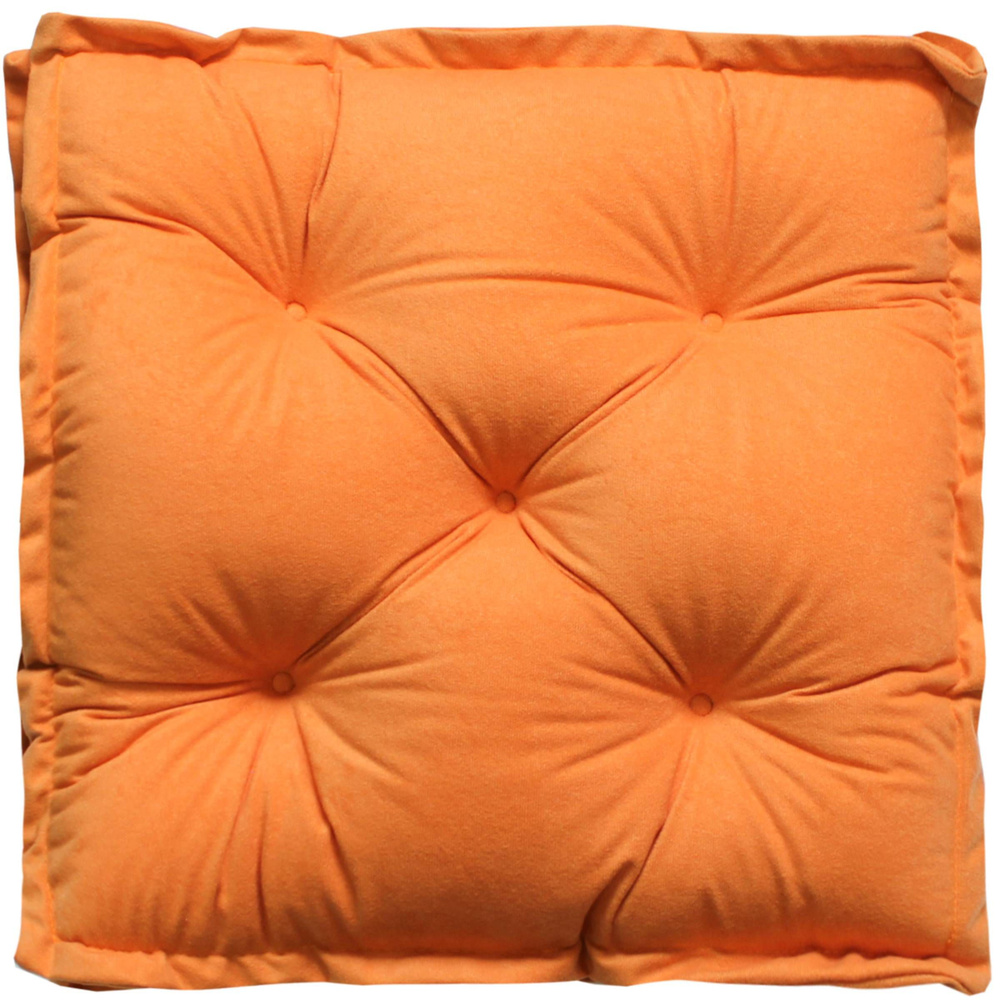Подушка для сиденья МАТЕХ 2D VELOURS 45х45 см. Цвет коралловый, арт. 50-971  #1