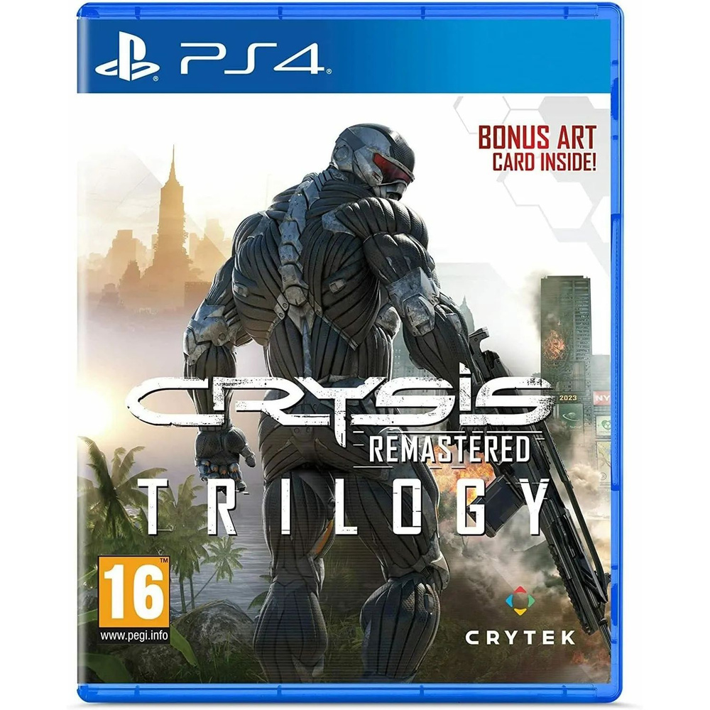 Игра Crysis Remastered Trilogy (Обновленная версия) PS4 (PlayStation 4, Русские субтитры)  #1