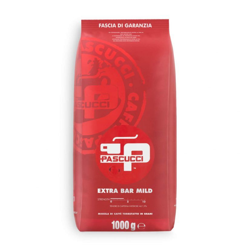 Кофе в зернах PASCUCCI EXTRA BAR MILD, 1000 гр, Италия #1