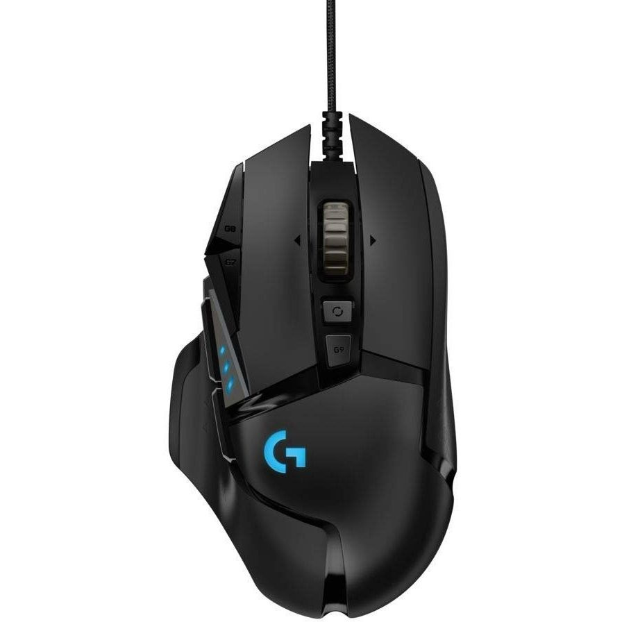 Мышь Logitech G502 Hero черный оптическая (25600dpi) USB для ноутбука (9but)  #1