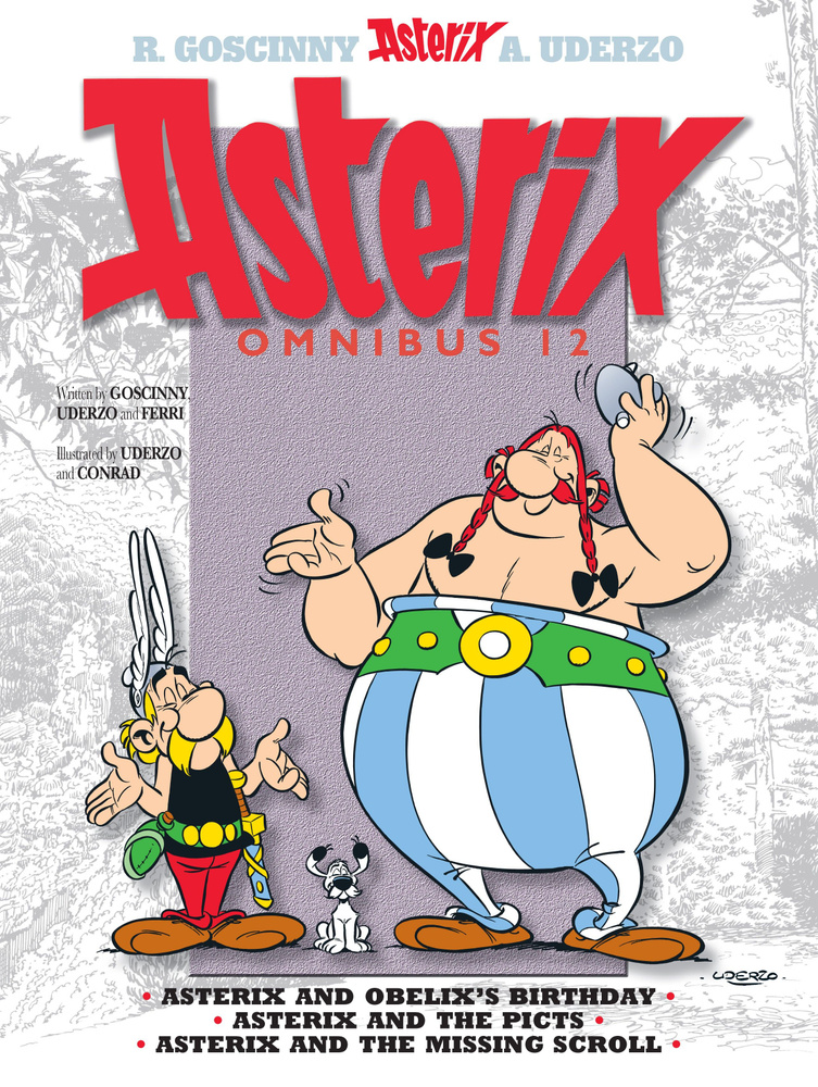 Asterix. Omnibus 12. Asterix and Obelixs Birthday. Asterix and The Picts. Комикс / Книга на Английском #1