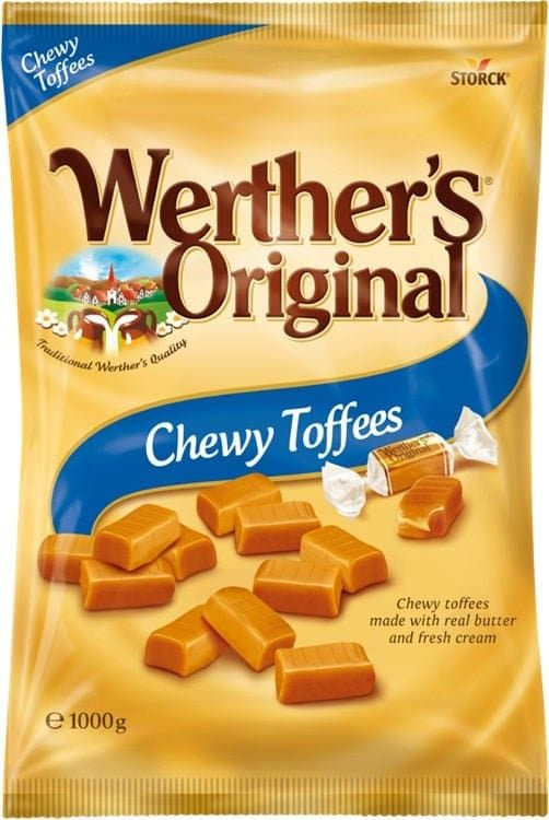 Конфеты Werthers Original Chewy Toffees, Классические ириски с настоящим сливочным маслом и свежими сливками, #1