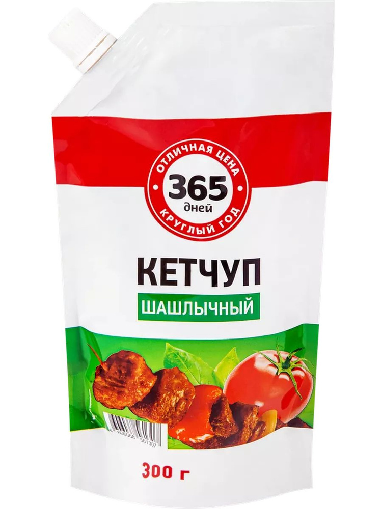 Кетчуп 365 ДНЕЙ Шашлычный, 300г #1